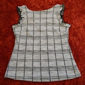 Banana Republic shirt xs Black/White